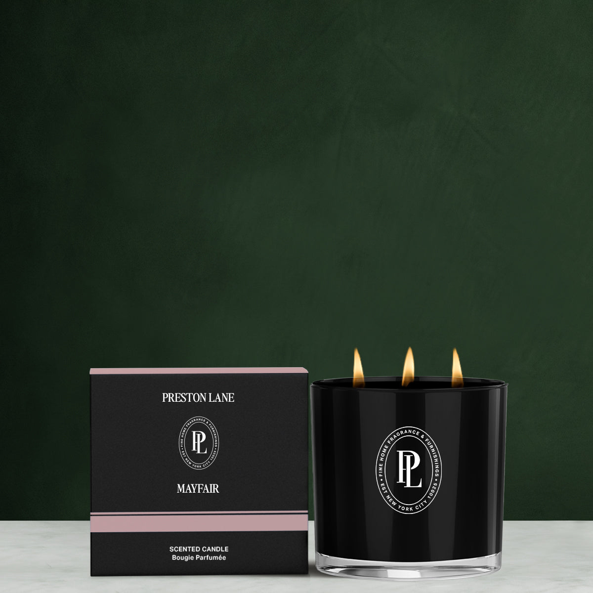 The Deluxe 3-Wick Candle